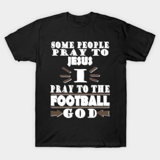 American Football Touchdown Boys Girls Gift T-Shirt